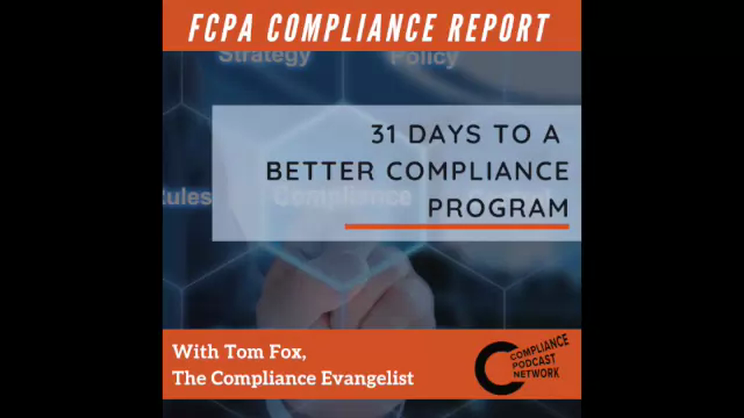 One Month to More Effective Internal Controls - Day 19 - Assessing Compliance Internal Controls | Thomas Fox - Compliance Evangelist - Vimarsana News
