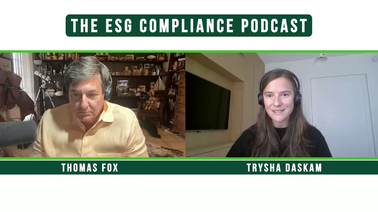 The ESG Compliance Podcast - Episode 1 - Unfolding ESG for Private Investments with Trysha Daskam | Thomas Fox - Vimarsana News