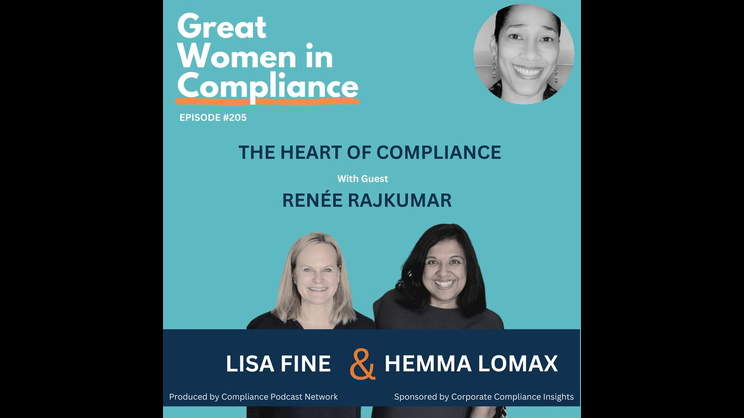 Great Women in Compliance - Renee Rajkumar - The Heart of Compliance | Thomas Fox - Compliance Evangelist - Vimarsana News