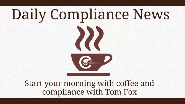 Daily Compliance News: November 13, 2023 – The Parents in Trouble Edition | Thomas Fox - Compliance Evangelist - Vimarsana News