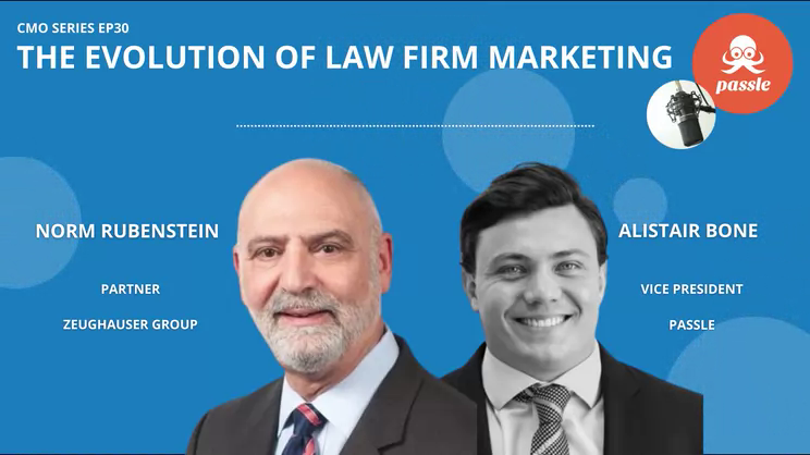 Norm Rubenstein of Zeughauser Group on the Evolution of Law Firm Marketing | Passle - Vimarsana News