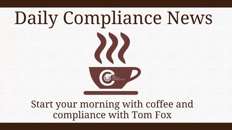 Daily Compliance News - March 2, 2023 - The All WSJ Edition | Thomas Fox - Compliance Evangelist - Vimarsana News